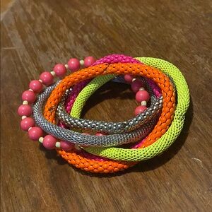 Colorful Beaded Bracelet Set